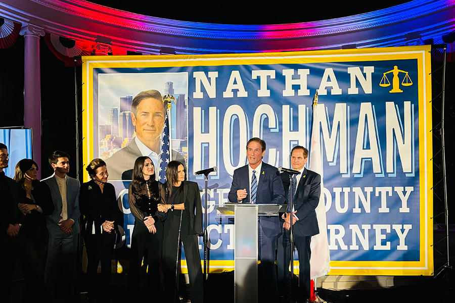 Nathan Hochman Election Night Photo